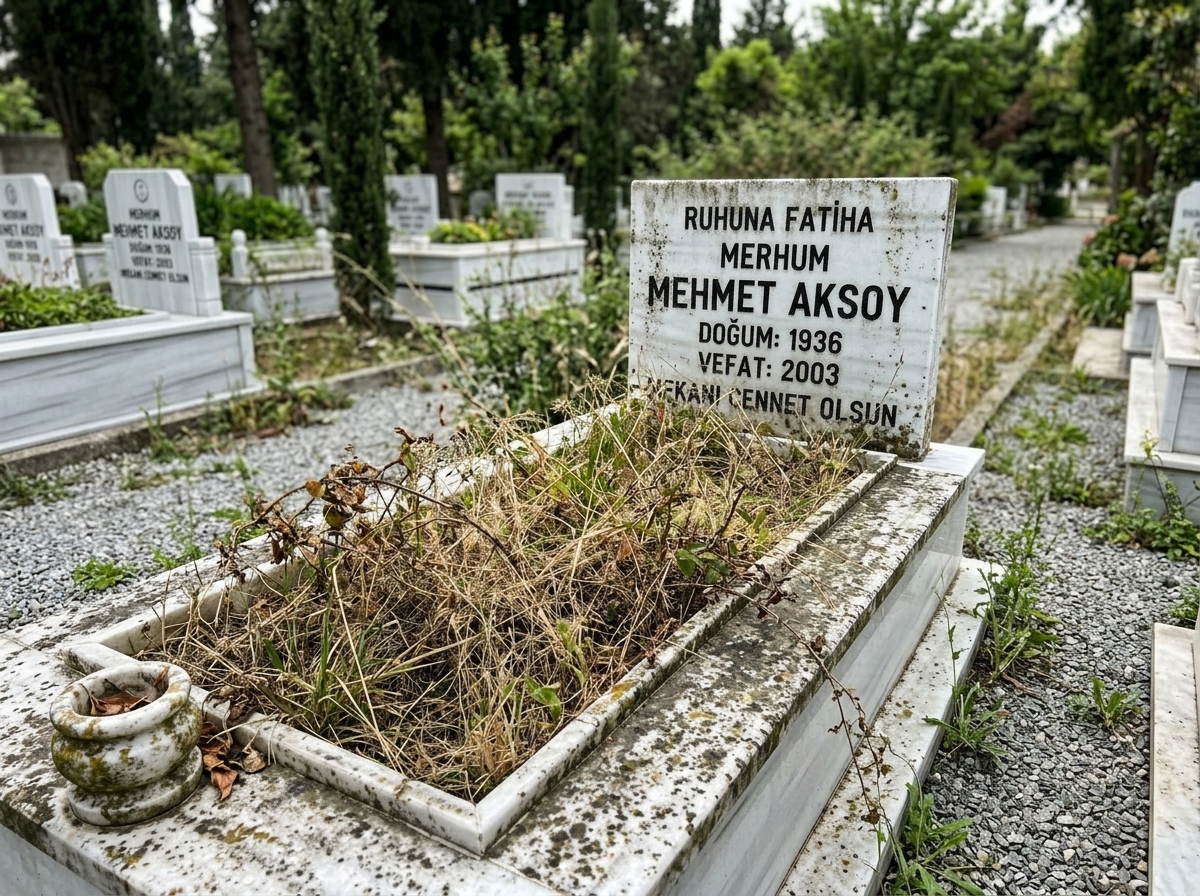 Temizlik Öncesi Bakımsız Mezar